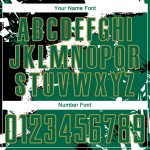 Custom Black Kelly Green-Old Gold Spalsh Sublimation Soccer Uniform Jersey Custom Black Kelly Green-Old Gold Spalsh Sublimation Soccer Uniform Jersey
