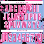 Custom Black Pink-Light Blue Spalsh Sublimation Soccer Uniform Jersey Custom Black Pink-Light Blue Spalsh Sublimation Soccer Uniform Jersey