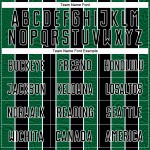 Custom Black Kelly Green-White Line Sublimation Soccer Uniform Jersey Custom Black Kelly Green-White Line Sublimation Soccer Uniform Jersey